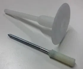 Cheville ITE Hydro Plus pour fixation d’isolation thermique extérieure (ITE).